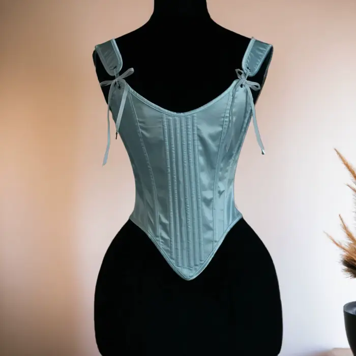 Dámske korzetové plodiny Bustier Surbust tvarovanie vysoký Vintage palác Bodices tesný Fit scény vykostené čipky kostým Bustiers