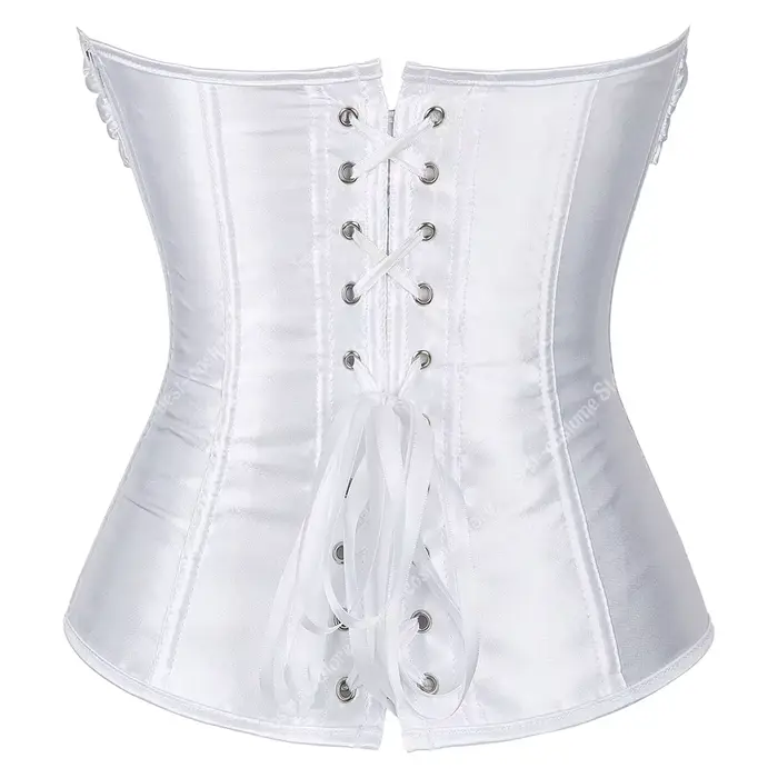 Sexy saténový korzet pre ženy, vintage, gotický a večerný bustier, viac veľkostí a farieb, štýlový spodná bielizeň pre špeciálne príležitosti