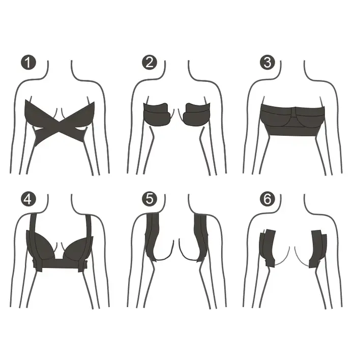 Neviditeľná dámska lepiaca podprsenka, 10cm, podprsenka, push up, pančucháče, kryt bradavky, intímne príslušenstvo