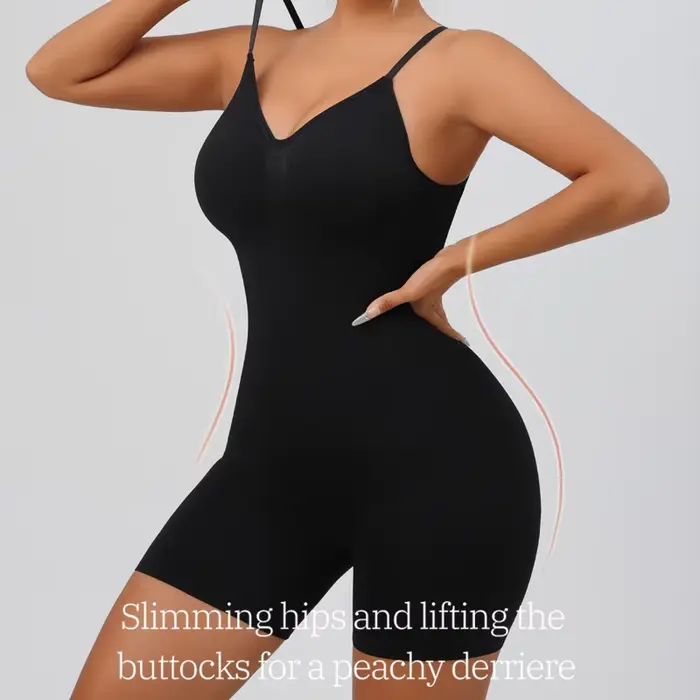 Body Dos Bas Sans Couture Pour Femmes Vêtement Modelant Rehausseur de Fesses Lisse Dos Nu Gaine Amincissante Ventre Plat Sous-Vêtement Corset Occasions Spéciales ```