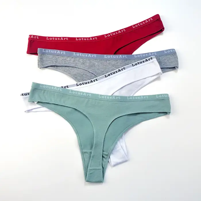 Bavlnené nohavičky Dámske tangá Sexy G-tangá Dámske nohavičky Nízky pás T-back Spodná bielizeň Komfortné nohavičky Dievčatá Spodná bielizeň M-XL