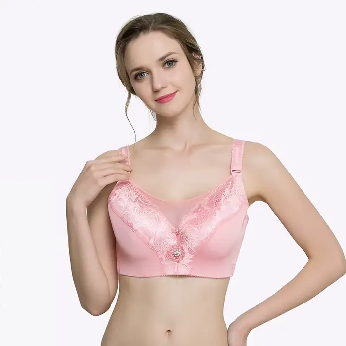 Push up podprsenka veľké veľkosti veľké bavlnené kostice podprsenka Spandex plný pohár veľké veľkosti Dámske podprsenky D E F G pohár podprsenky 120 115 52G podprsenky