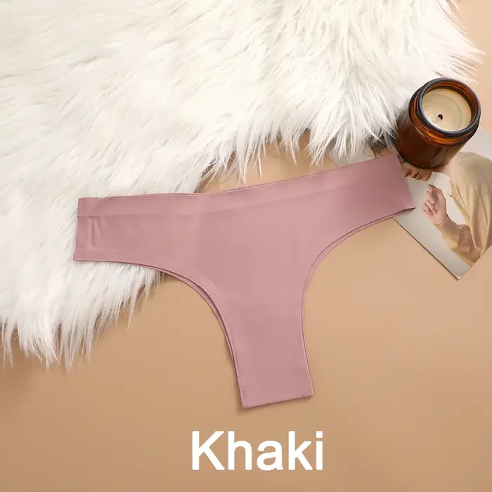 Neviditeľný krátky, Sexy spodná bielizeň, Dámske ľadové hodvábne spodné prádlo, bezšvíkové, pohodlné, bavlnený rozkrok, stredne veľké, dievčenské nohavičky