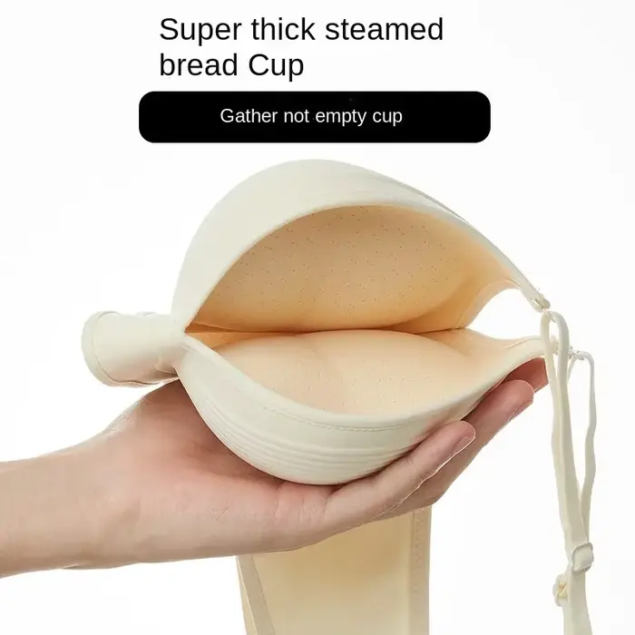 Ultra silná 10cm push-up podprsenka CE certifikovaná pre malé sexy prsia spodná bielizeň prírodný výstrih neviditeľný denne