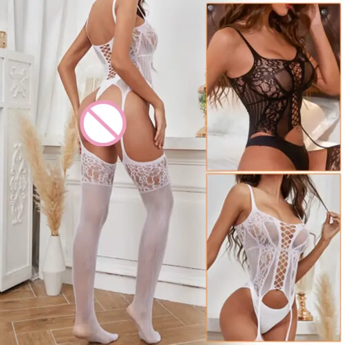 Sexy dámsky body s otvoreným rozkrokom