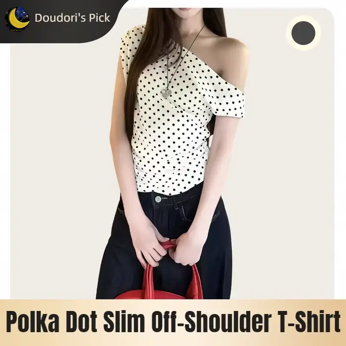 Letné tričko v kórejskom retro štýle