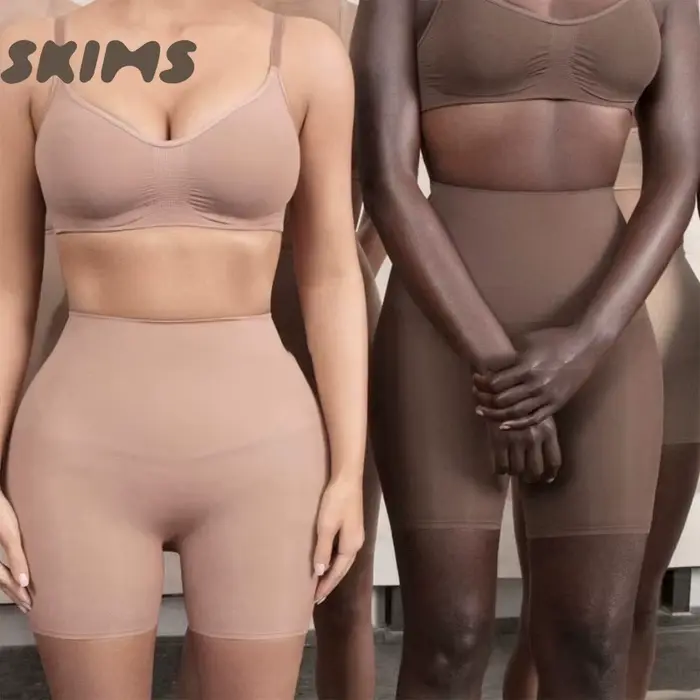 SKIMS UNISEAMBLE SCULPTURE HIGH BRIEF - Dámske šortky s vysokým pásom, Leg Lifting Effect, Basic spodná bielizeň