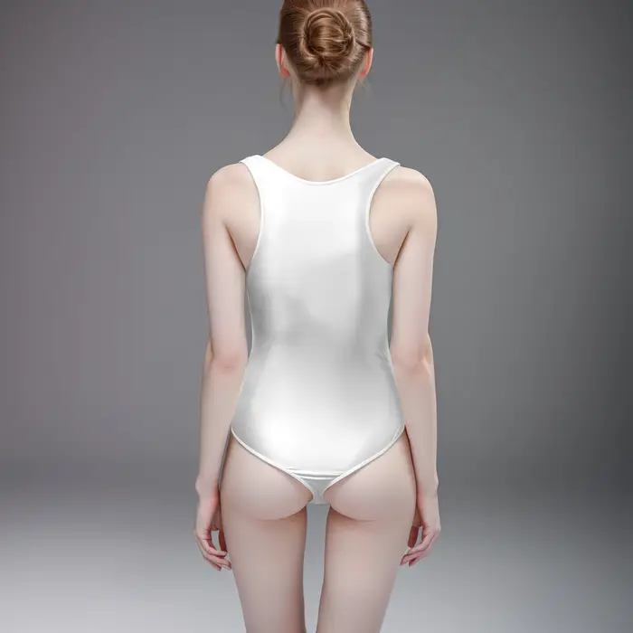 Maillot de bain XClocKNYoung en satin brillant, soyeux et sexy, maillot de bain brillant à ouverture