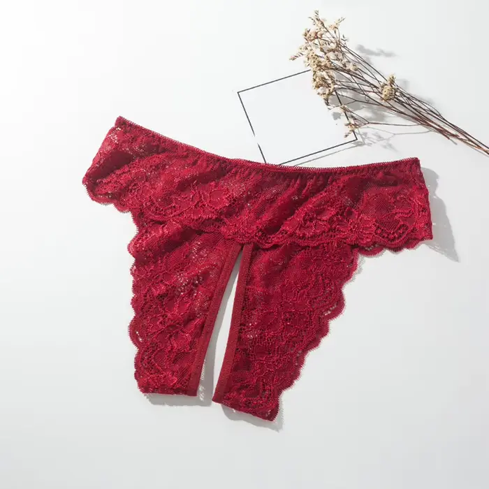 Occasions intimes étiquette taille 2XL sous-vêtements en dentelle Sexy grande taille sous-vêtements 