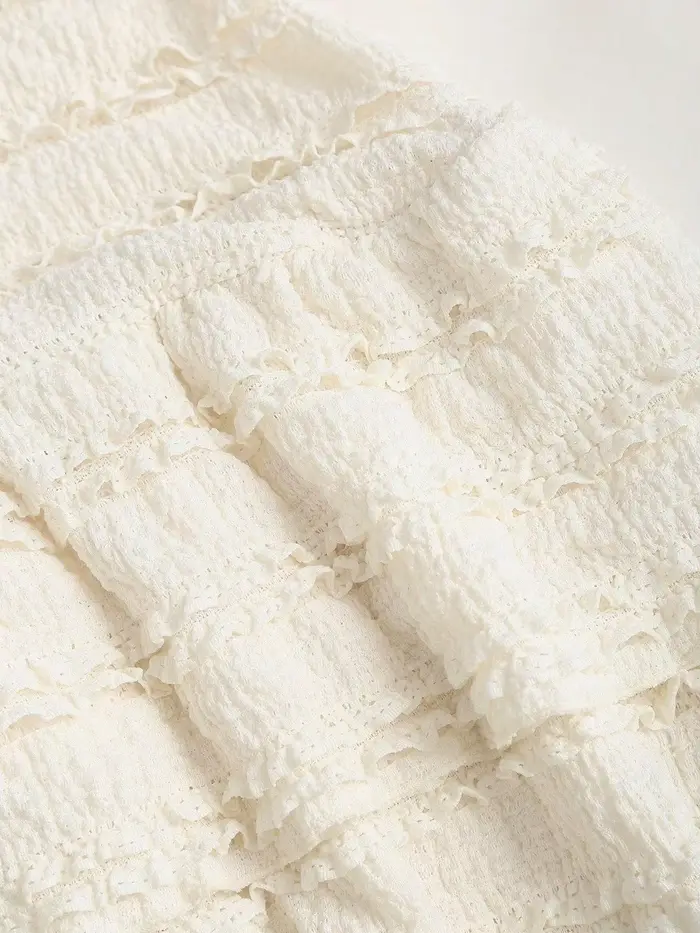 Mini jupe en tissu à haute élasticité pour femmes, couleur unie, décolleté dos nu, avec ourlet, Desi