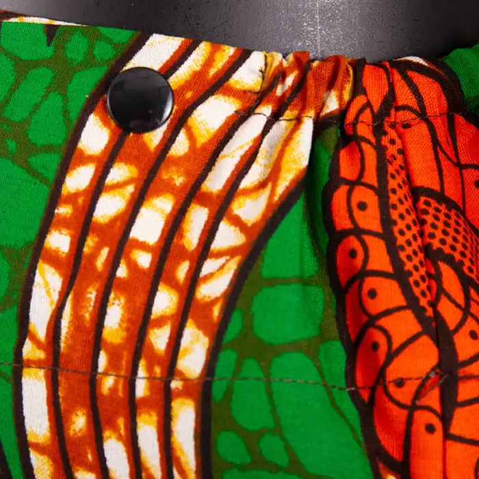 Mini jupes courtes imprimées africaines pour femmes, jupe d'été à volants, taille haute, Streetwear,