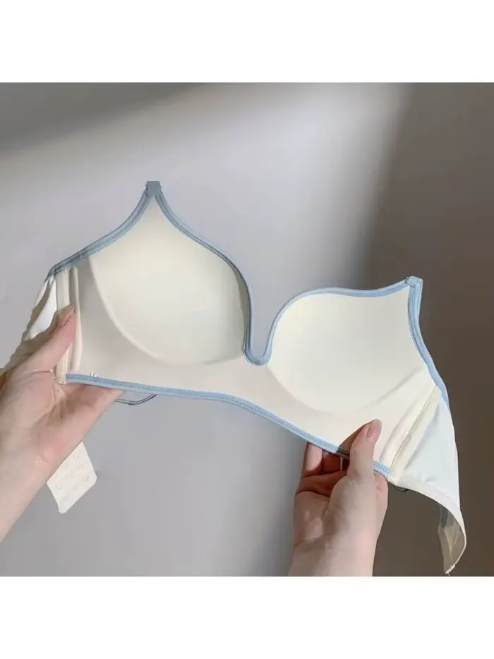 Bezšvová push up podprsenka pre malý hrudník Farebná dopamínová podprsenka Comfort Lift a nohavičky podprsenka a sexy vzhľad pre ženy