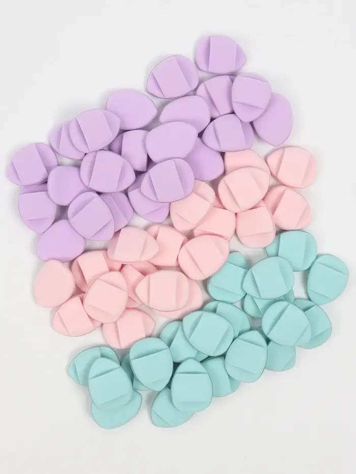 Sada práškových púdrových špongií na prsty s air cushionom