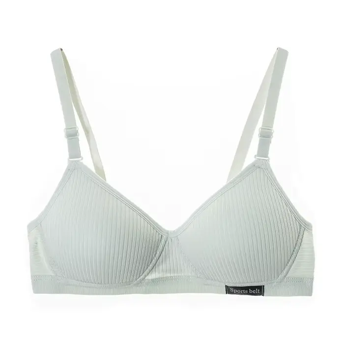 Dámske bavlnené spodné prádlo AB pohár bezdrôtové podprsenka zhromaždil pohodlie V podprsenka push up spodná bielizeň Bralette pre ženy bezšvíkové podprsenky