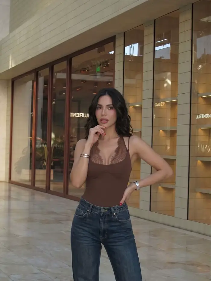 Sexi čipkovaná kombinéza pre ženy HH Summer