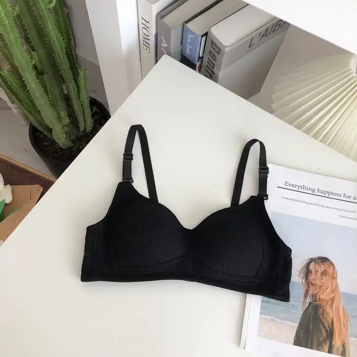 Soutien-gorge pour jeunes filles, 3 pièces, couleurs aléatoires, sous-vêtements pour filles, soutien