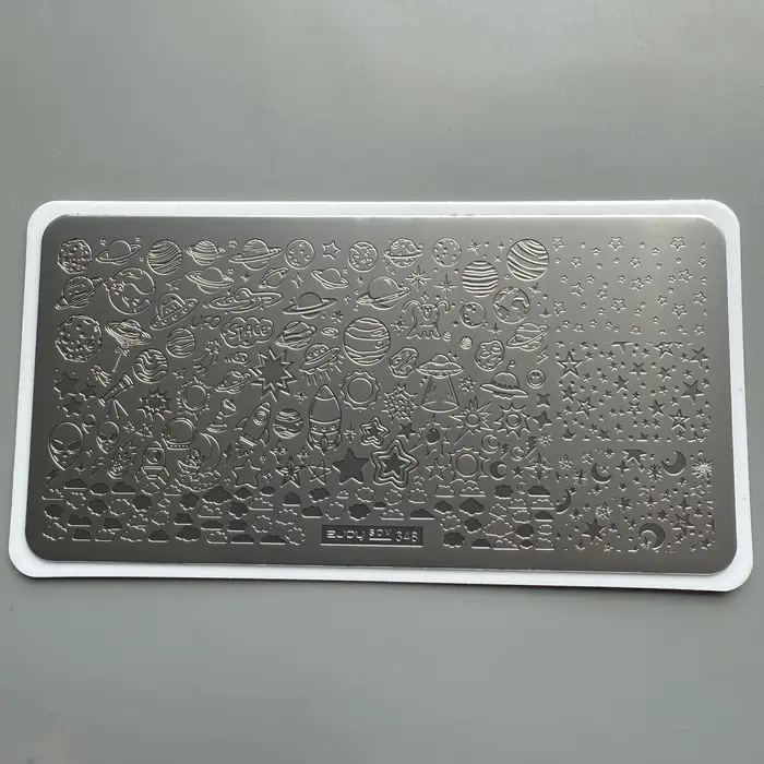 Kovové šablóny na nechty pre ženy, nástroje na nechty, nail art, súpravy na nechty, komplexné vzory nechtov, profesionálne manikúrne nástroje, darčeky pre začínajúcich umelcov