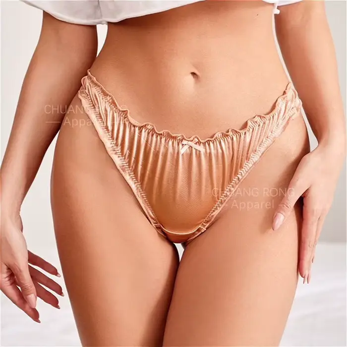 Hodvábne sexy nohavičky pre ženy
