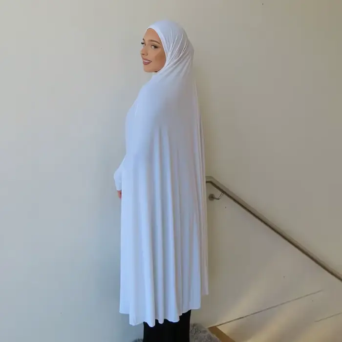 Abaya musulmane en coton pour femmes, décoration simple, polyvalente pour toutes les saisons, occasions spéciales et prière ```