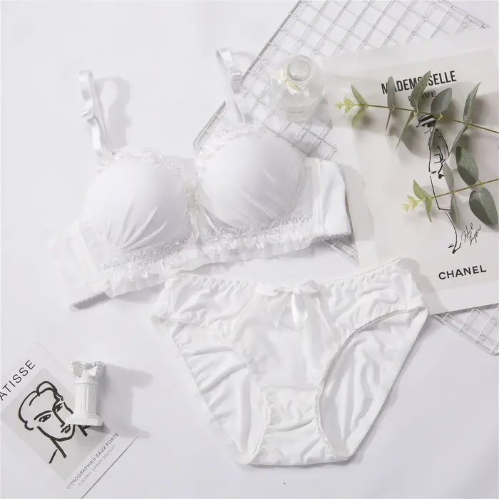 Dámska čipka podprsenka Set, spodná bielizeň Sexy, Dámska podprsenka, mäkká a roztomilá spodná bielizeň, mäkká a priedušná spodná bielizeň Set, Sexy podprsenka Brief