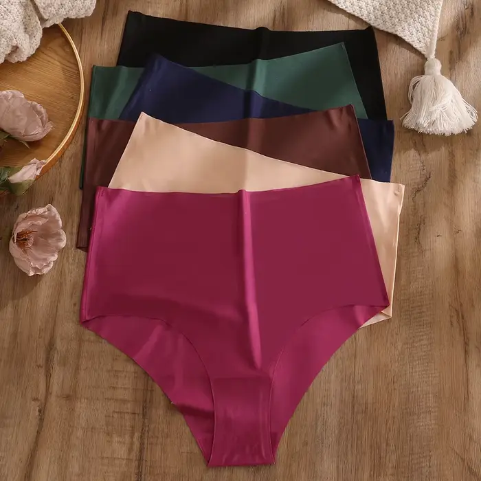 Culottes femmes haute taille sans couture en élasthanne et nylon pour femmes, confort et séduction, occasions spéciales et quotidiennes