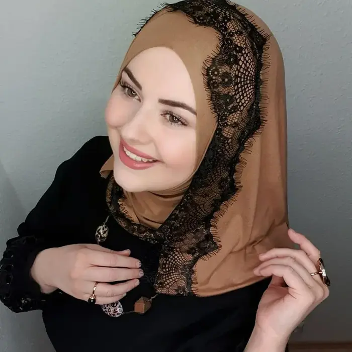Luxusný okamžitý moslimský abaya-turban pre ženy