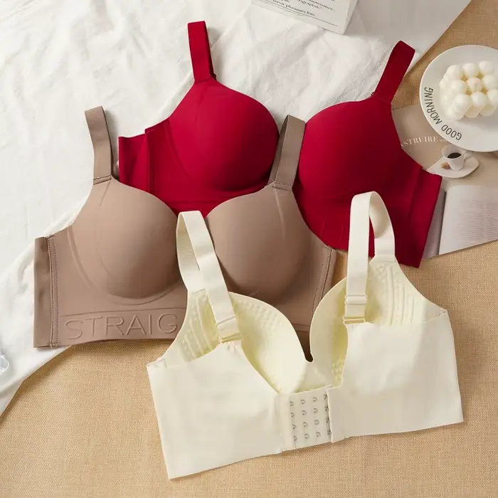 34-40 BCD tasse Anti-affaissement côté soutien-gorge de réglage du sein nouveau grande taille sans couture soutien-gorge push-up soutien-gorge de réglage
