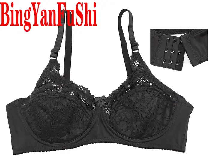 Sexy dentelle femmes soutien-gorge haut pleine tasse minimiseur Floral grande poitrine grand buste b