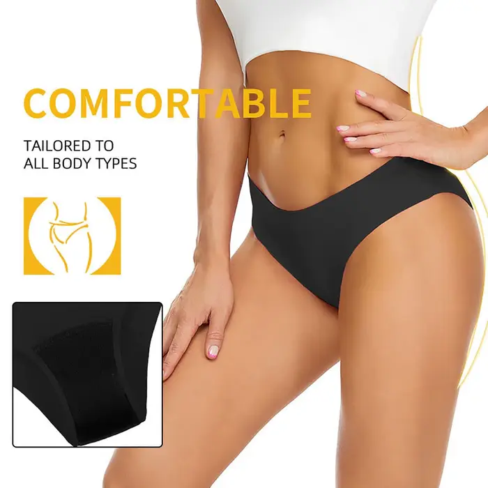 Maillot de bain menstruel étanche pour femme, bikini, pantalon absorbant astronomique, taille haute,
