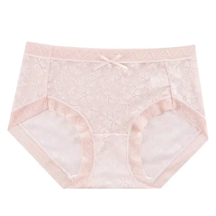 Sexy čipky dámske nohavičky čistá túžba strednej veľkosti super elastické čipky priedušné bezšvíkové mäkké dámske slipy