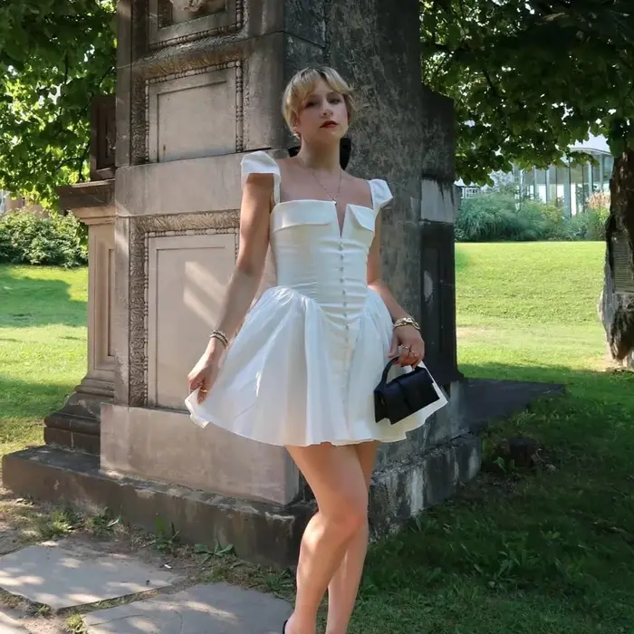Suninheart – biele večerné šaty Sexy