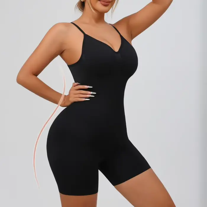 Body Dos Bas Sans Couture Pour Femmes Vêtement Modelant Rehausseur de Fesses Lisse Dos Nu Gaine Amincissante Ventre Plat Sous-Vêtement Corset Occasions Spéciales ```