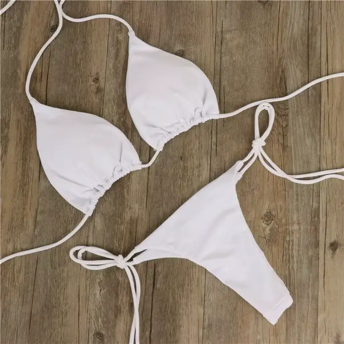Dámske letné sexy bikiny s push-up efektom a vypchávanými košíčkami