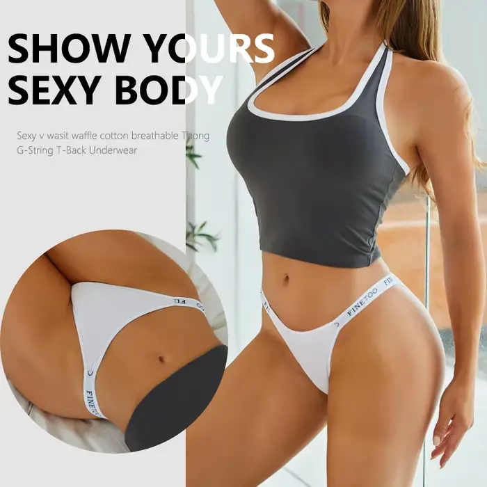 Nové 3 kus / set brazílske bavlnené nohavičky pre ženy Sexy nízky pás bikini spodná bielizeň nastaviť jednofarebné priedušné intímne spodná bielizeň