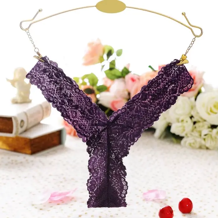 Sous-vêtements de femme sexy sous-vêtements string culotte en dentelle culotte tongs slips lingerie 
