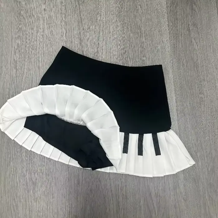 Polyesterové krátke šaty s čipkou štýl Y2K pre ženy, pravidelné strihy, mini dĺžka, módne Harajuku a kórejské