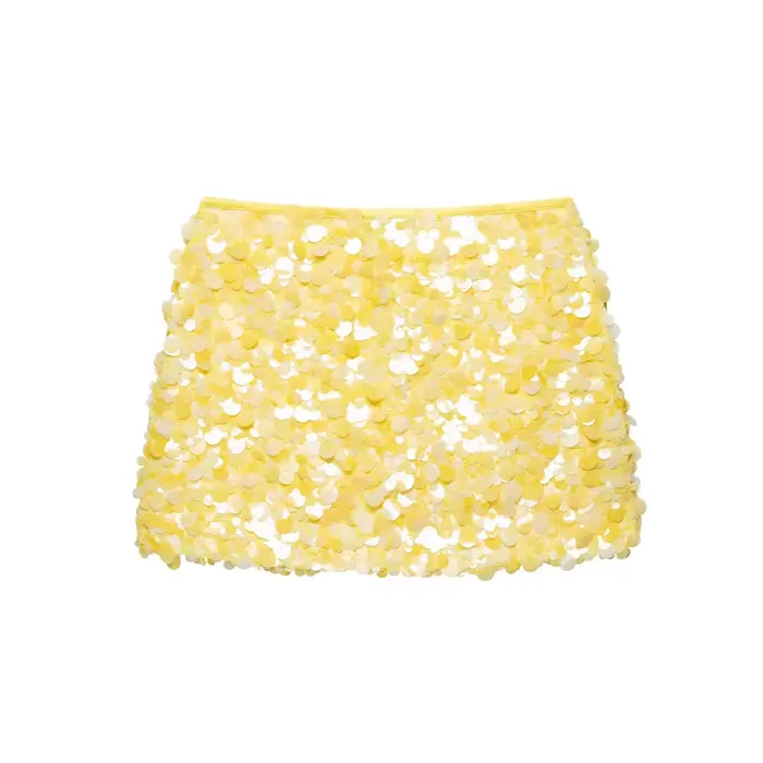 Mini sukňa Polyester Glitter Style Y2K pre ženy Letné príležitosti Módne štýlové ležérne Chic Pre Beach Holiday Festival večer