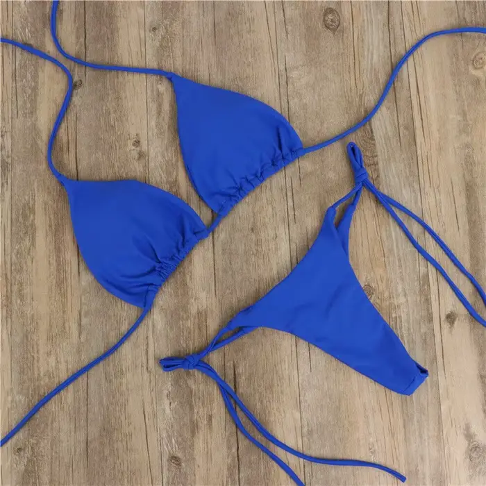 Dámske letné sexy bikiny s push-up efektom a vypchávanými košíčkami