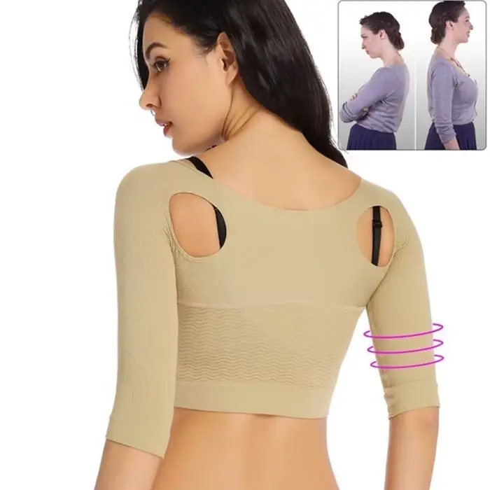 Dámske shaper rameno top, neviditeľný sochár rameno plášť, hrudník enhancer, držanie tela podporu, kompresie topy pre každodenné a špeciálne príležitosti