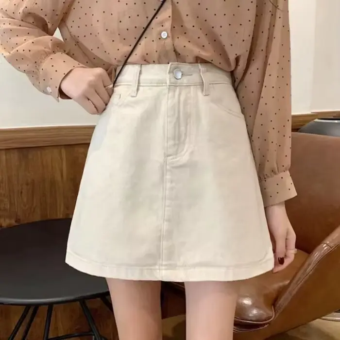 Été Denim jupe courte pour femmes haute Wiast Sexy sac serré jupes de hanche dame coupe ajustée Y2K 