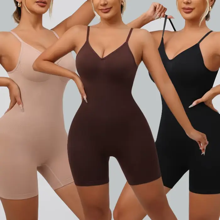 Body Dos Bas Sans Couture Pour Femmes Vêtement Modelant Rehausseur de Fesses Lisse Dos Nu Gaine Amincissante Ventre Plat Sous-Vêtement Corset Occasions Spéciales ```