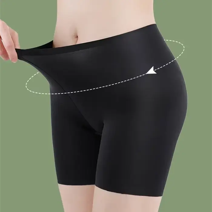 Culotte femme 3D pantalon de sécurité sans couture short taille haute sous jupe Boxer slips sous-vêtements féminins boxeurs confortables Anti Friction