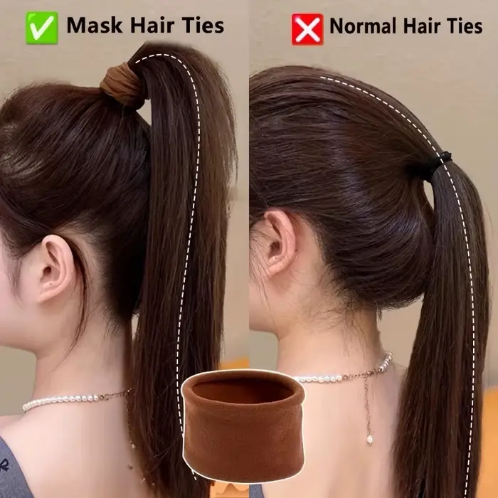 5/10/20 ks/sada nové farebné nylonové elastické gumičky do vlasov pre ženy a dievčatá