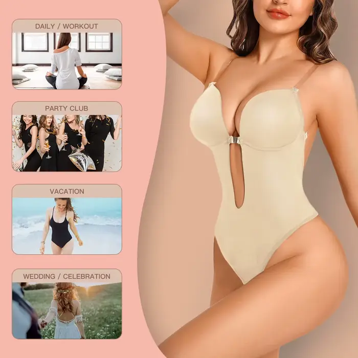 Sexy body s nahé späť pás nastaviteľné vysoko kvalitné Nylon pre ženy špeciálne príležitosti