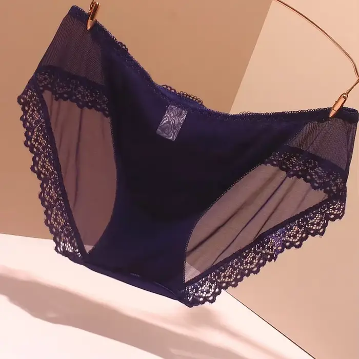Culotte en satin sans lueur pour femme, sous-vêtement doux et soyeux, léger et sexy, blanc noir peau bleu foncé violet rose rouge M L