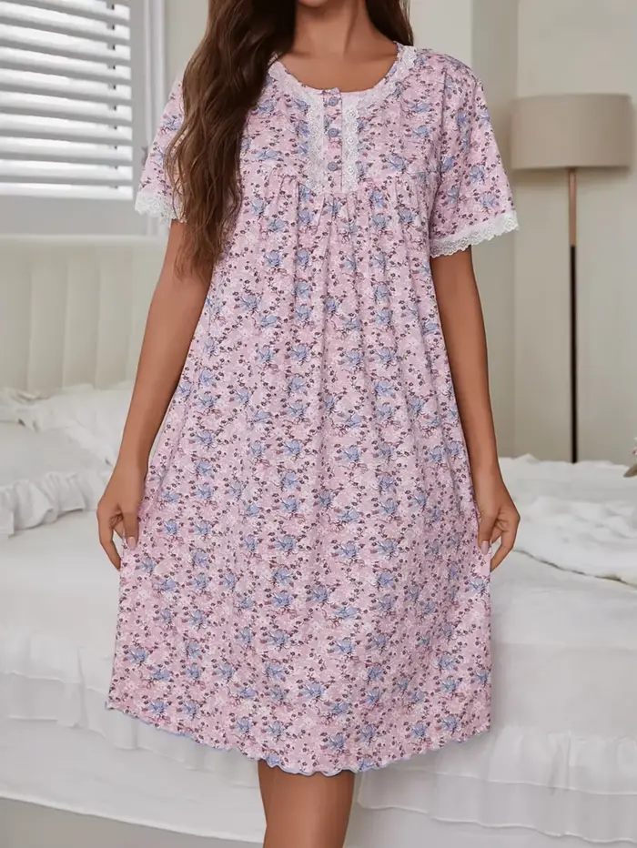 Romantické nočné oblečenie – Elegantné