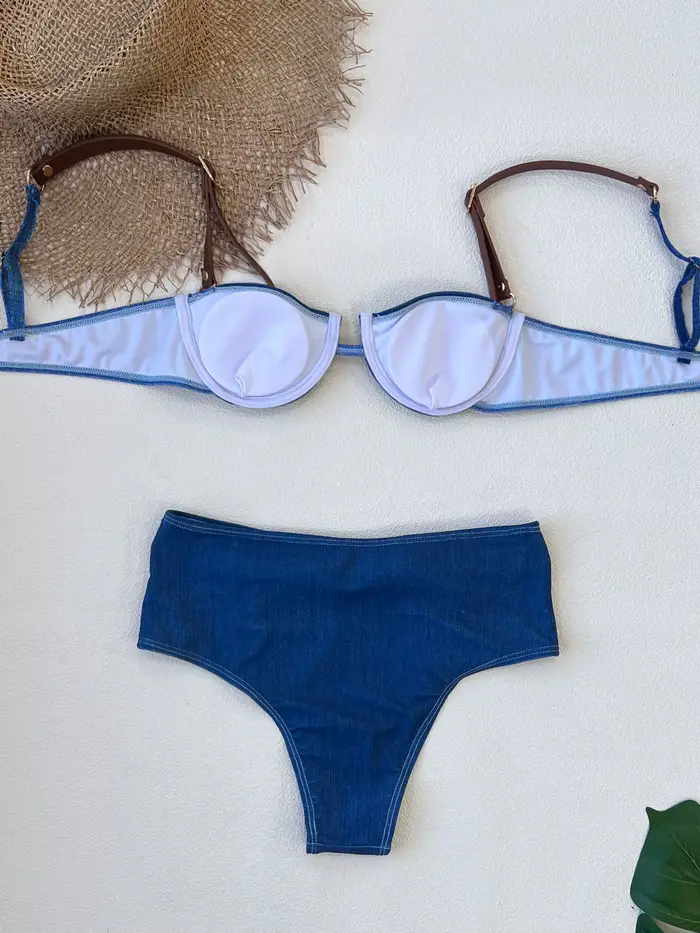 Trendy korzetový bikini set 2026 pre ženy