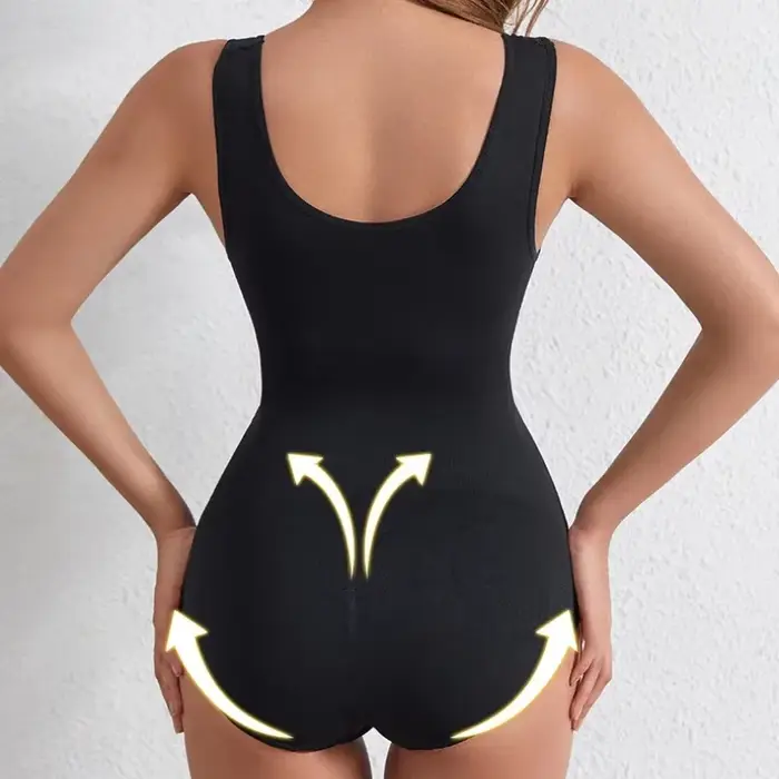 Body amincissant pour femmes, une pièce, Corset réducteur, sous-vêtements modelants, culotte de contrôle du ventre
