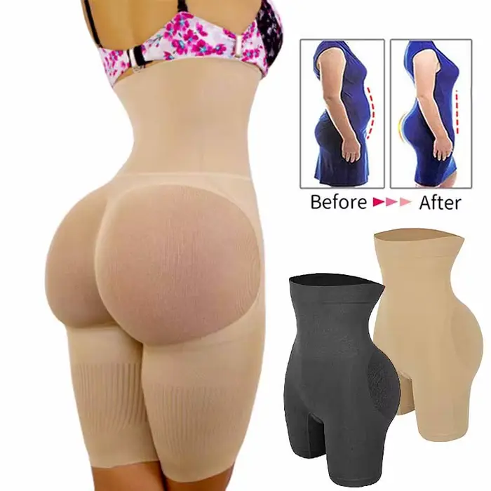 Culotte de contrôle pour femmes taille haute amincissante moulante en nylon et élasthanne pour maintenir un corps féminin élégant et confortable pour toutes les occasions