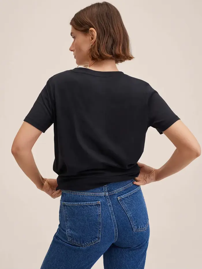 Dlife Fold-T-shirt s padajúcimi rukávmi pre ženy